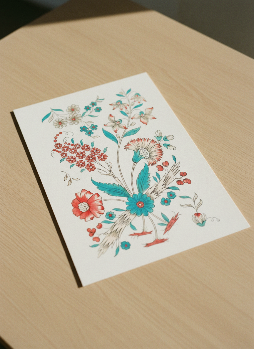 Ottoman Tulip Study