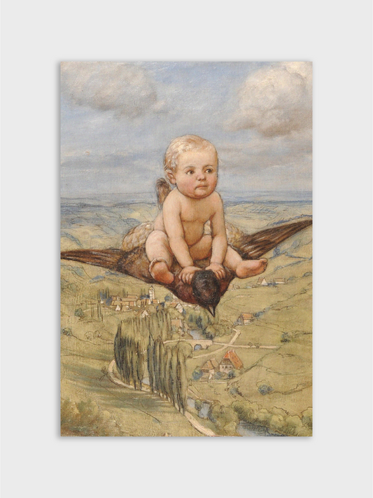 Riding on a Bird