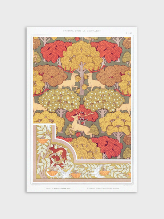 Cerfs et Arbres