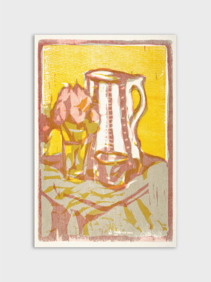 Pitcher and Flowers