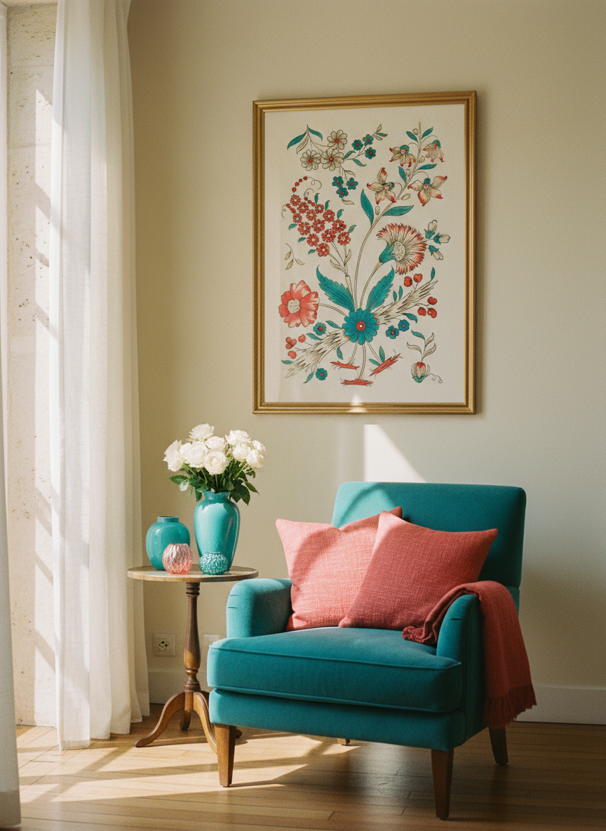 Ottoman Tulip Study