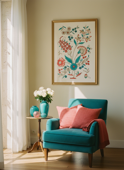 Ottoman Tulip Study
